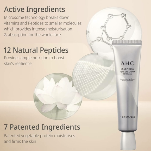 AHC Skincare Ahc Hydrating Essential Real Eye Cream For Face 3